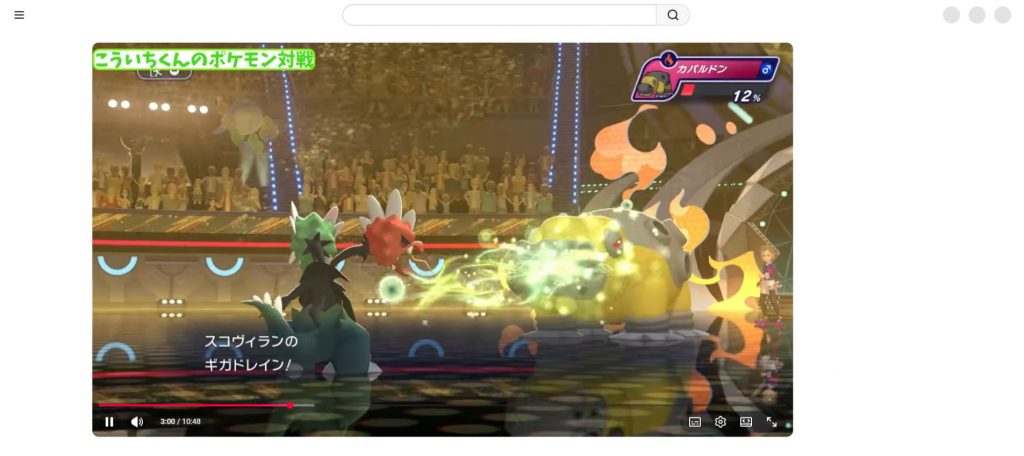 スコヴィランがドラパルトと対面しているポケモンチャンピオンズの実戦画面